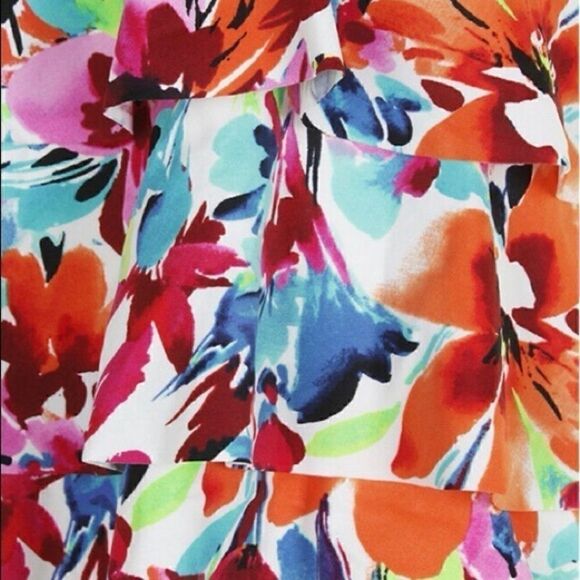 Swim solutions la Belle fleur tankini top Size 14 - Picture 5 of 10